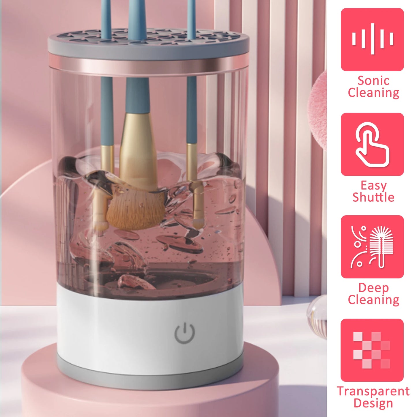 Nettoyeur de pinceaux électrique